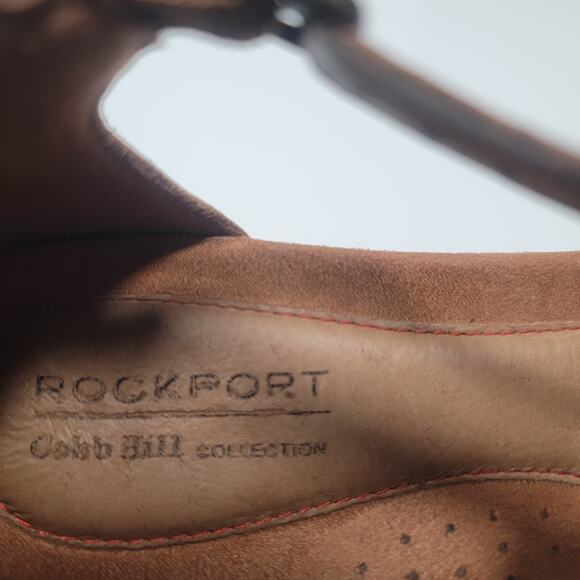 Rockport Cobb Hill Strap Womens 7M Sandals Buckle Brown Tan - Picture 9 of 10